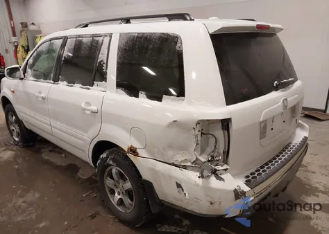 2007 Honda Pilot Ex-L из США, поврежденный, VIN 2HKYF185X7H515060